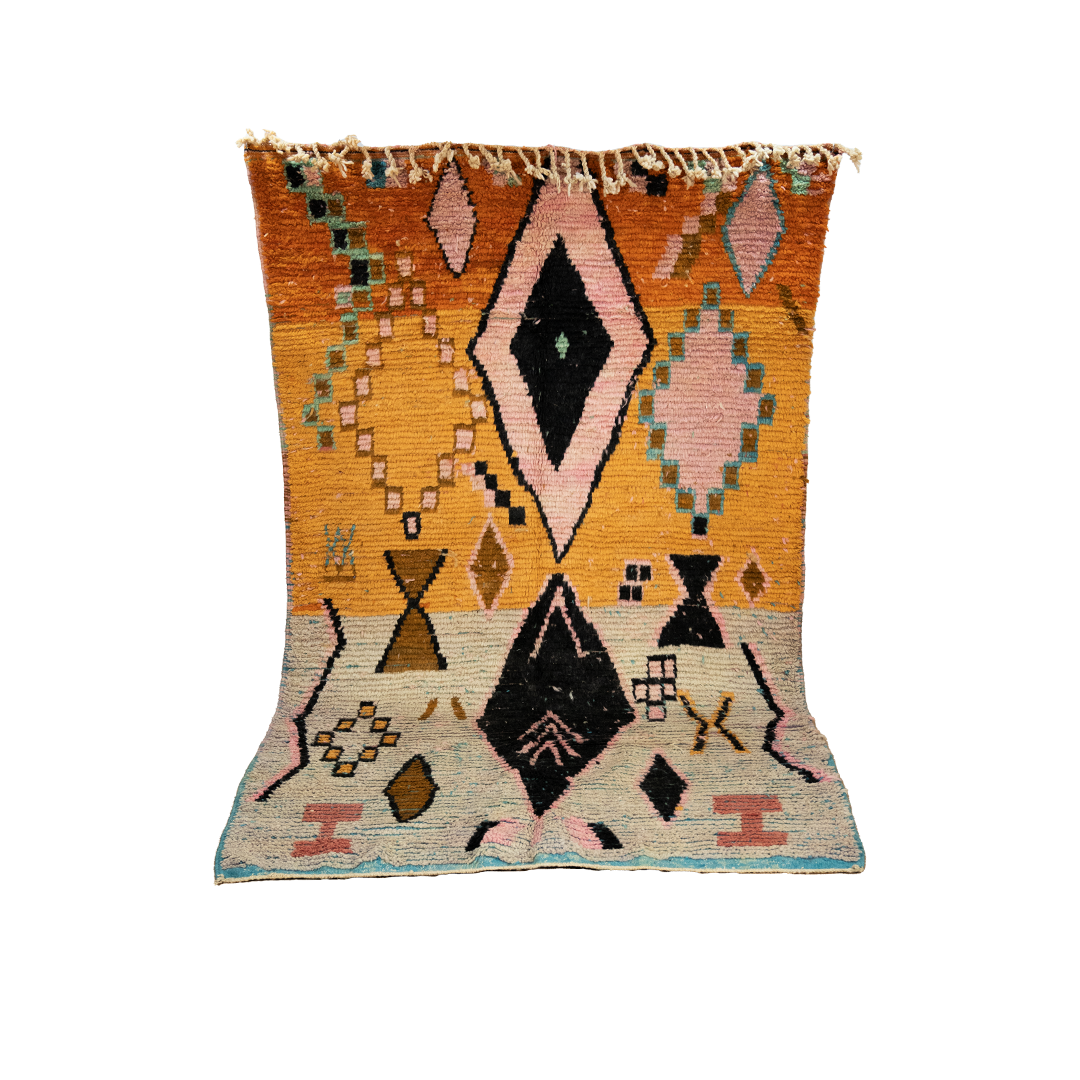 "Sahara Gradient" Boujad Handmade Moroccan Rug