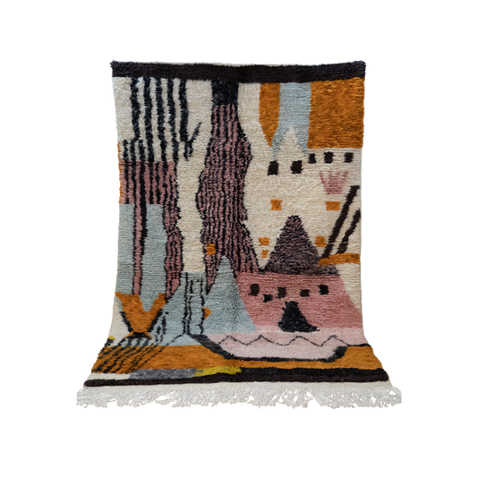 "Mountain Majesty "Boujad Handmade Moroccan Rug