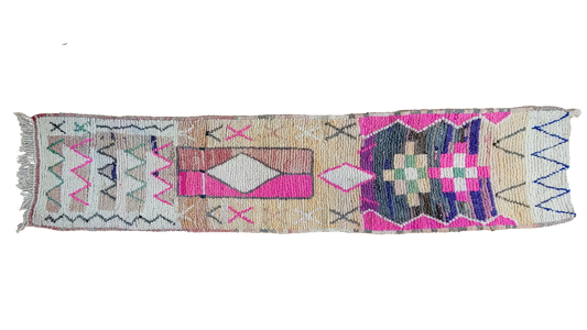 RUNBJD1002 Boujad Handmade Moroccan Runner