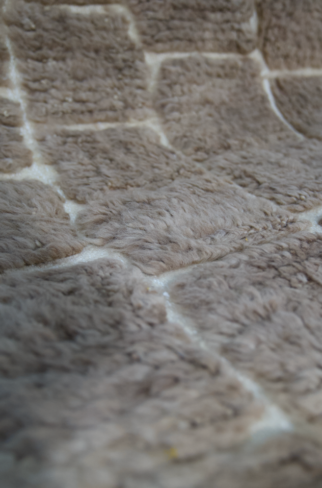 "Berber Whisper" Beni Ourain Handmade Moroccan Rug