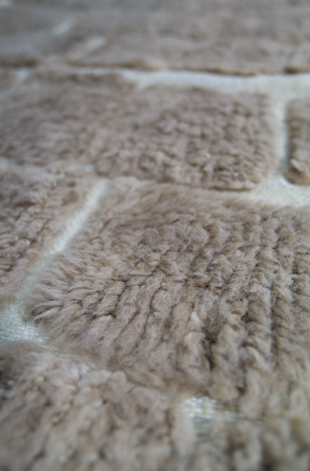 "Berber Whisper" Beni Ourain Handmade Moroccan Rug