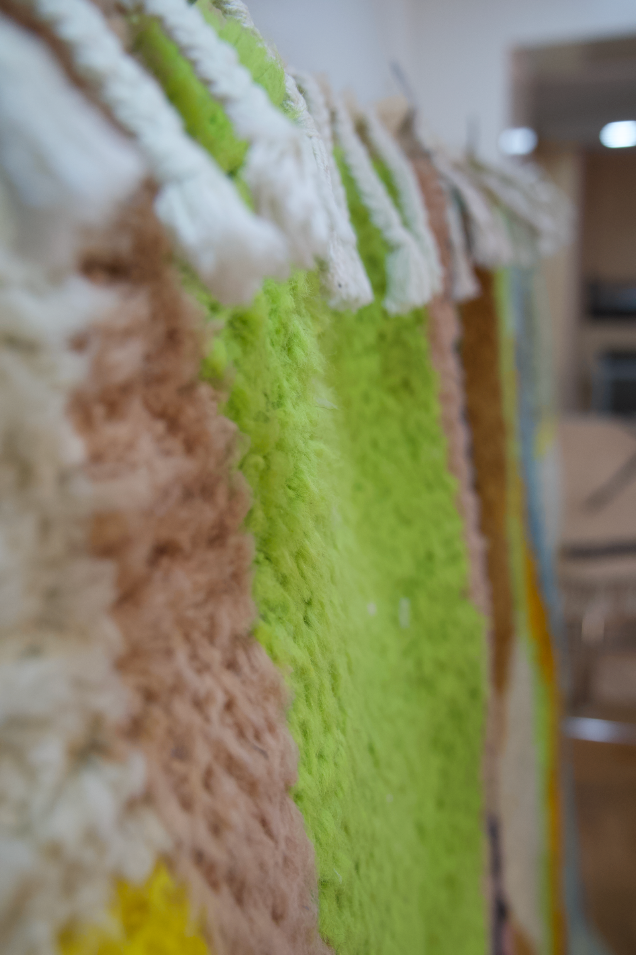 "Riad Reverie" Beni Ourain Handmade Moroccan Rug