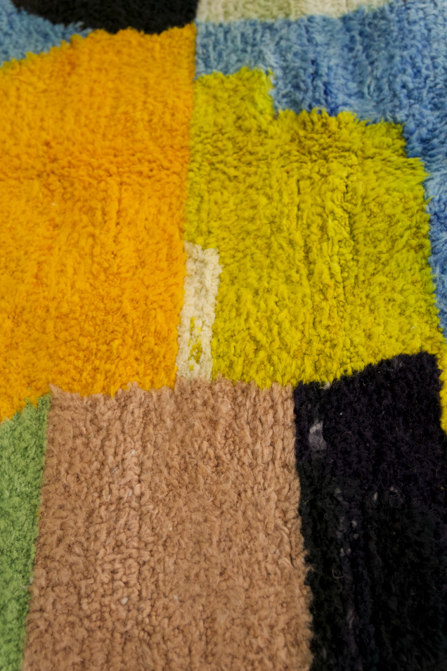 "Riad Reverie" Beni Ourain Handmade Moroccan Rug