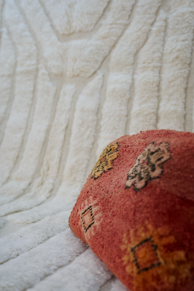 "Berber Sands" Beni Ourain Handmade Moroccan Rug