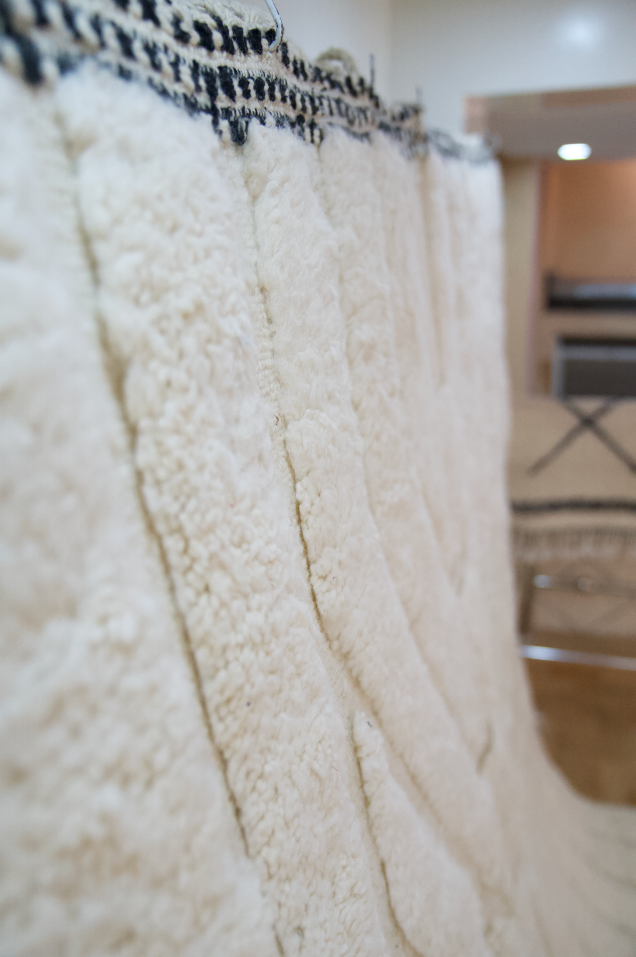 "Berber Sands" Beni Ourain Handmade Moroccan Rug