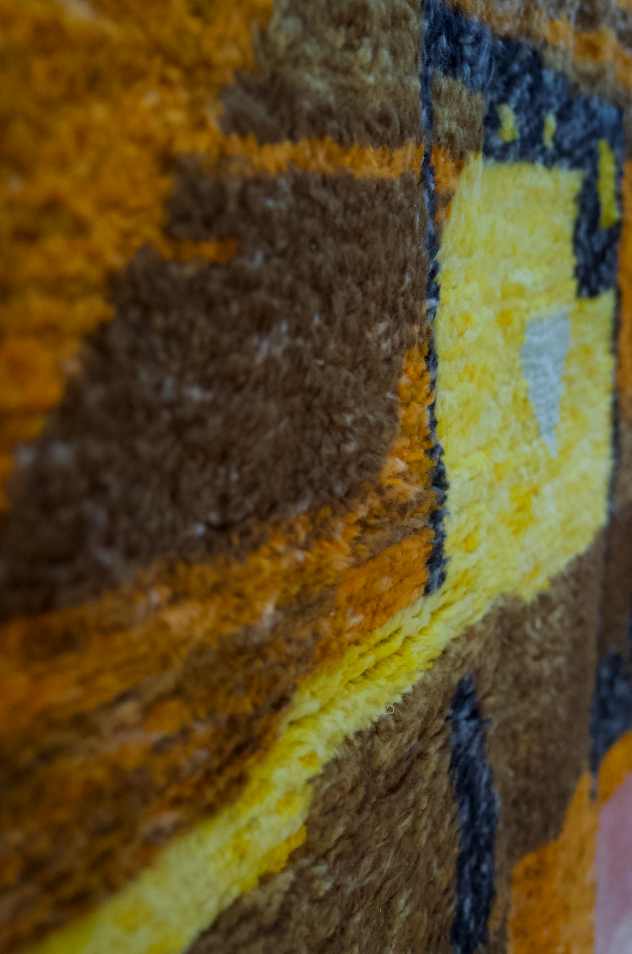 "Nomadic Echoes" Boujad Handmade Moroccan Rug