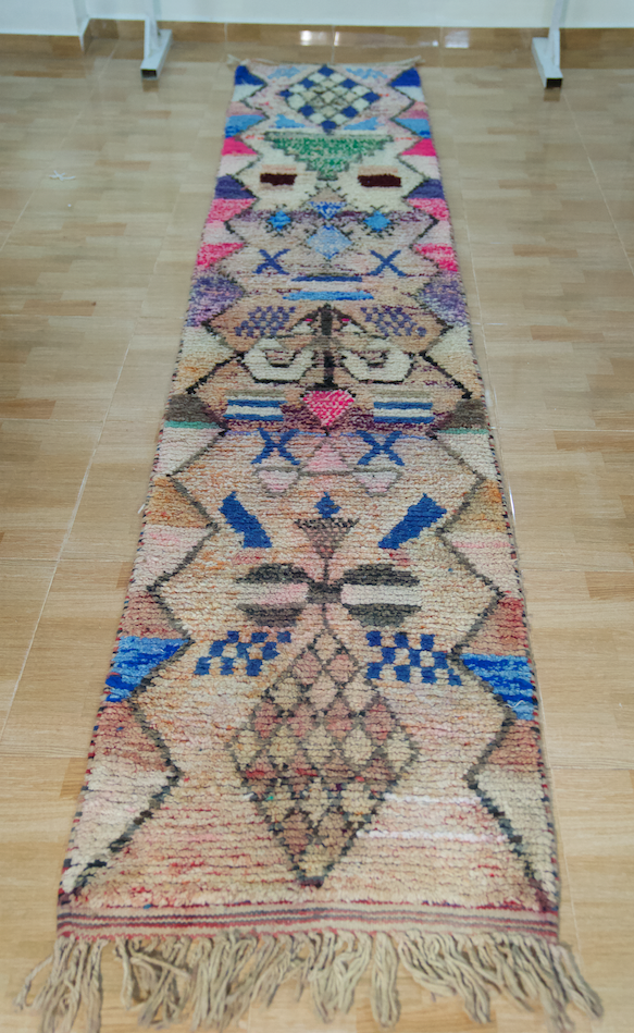 RUNBJD1001 Boujad Handmade Moroccan Runner