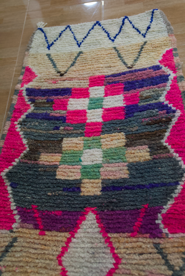 RUNBJD1002 Boujad Handmade Moroccan Runner