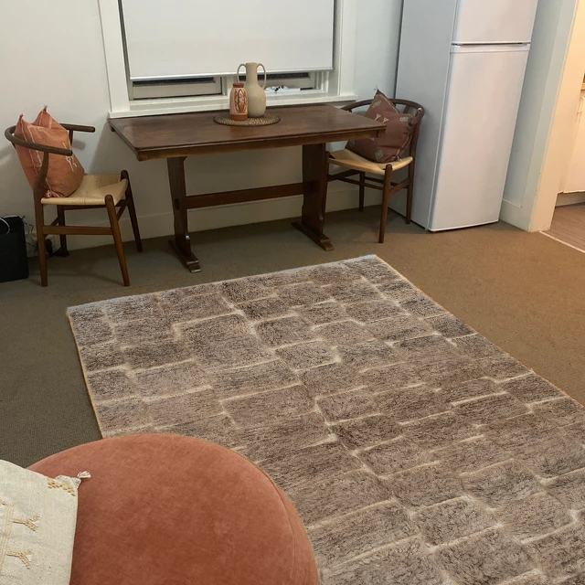 "Berber Whisper" Beni Ourain Handmade Moroccan Rug