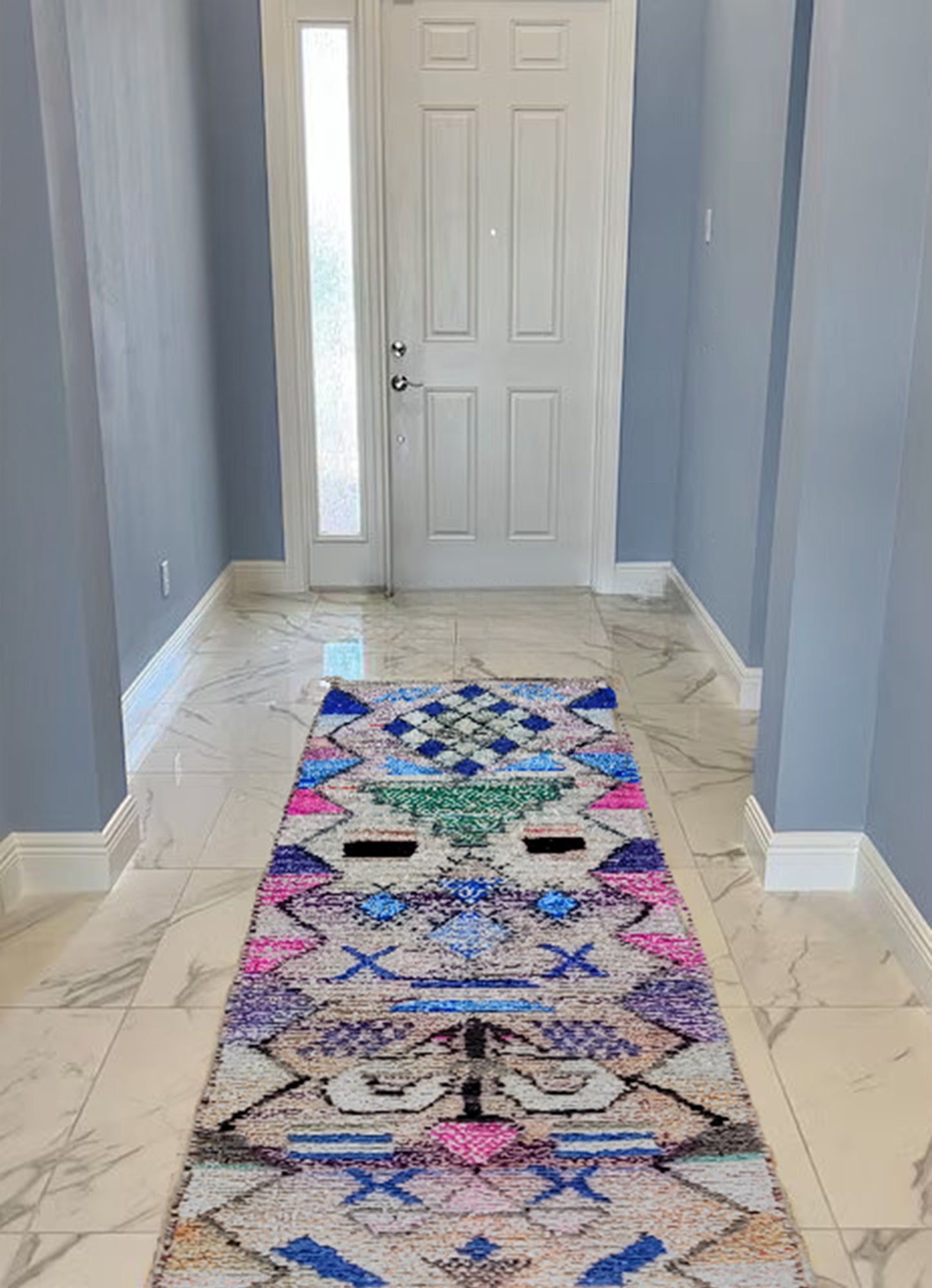 RUNBJD1001 Boujad Handmade Moroccan Runner